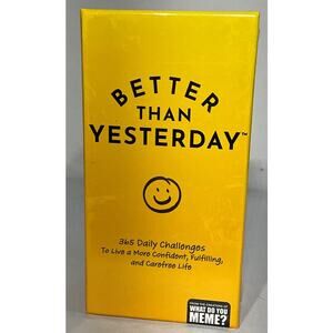 New Sealed Box. Better Than Yesterday 365 Daily Challenge Cards, Empower Change